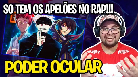 REAGINDO A Rap: Então Eu Vejo (Akashi, Gojo, Lelouch...) // Poder Ocular // TK RAPS