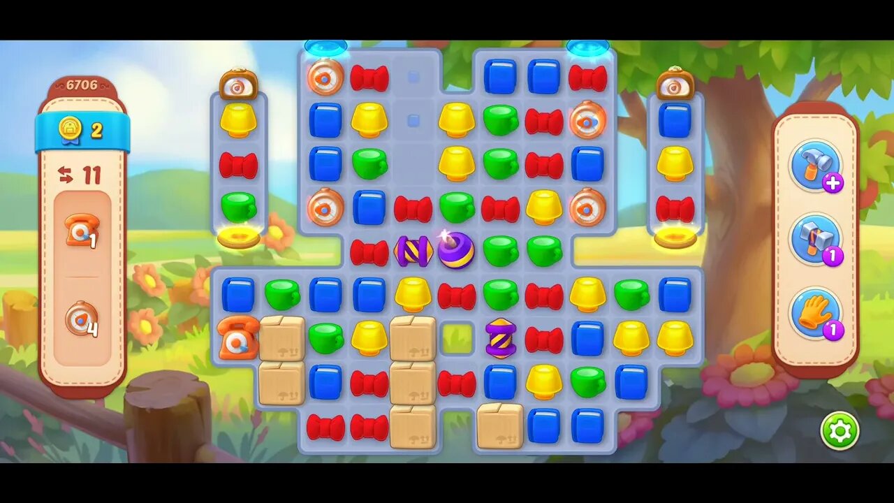 Playrix Homescapes Gameplay Walkthrough Level 6706