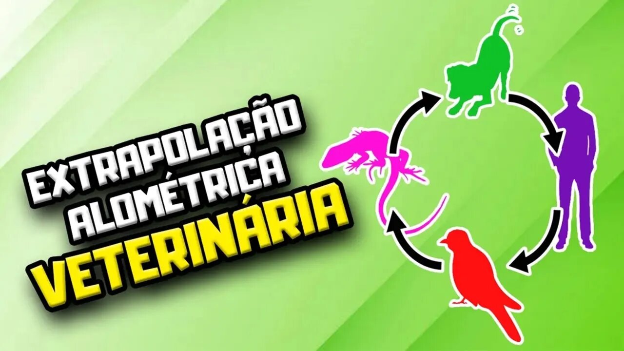 Extrapolação Alométrica Veterinária: o que é? Qual importância? | Dr. Edgard Gomes