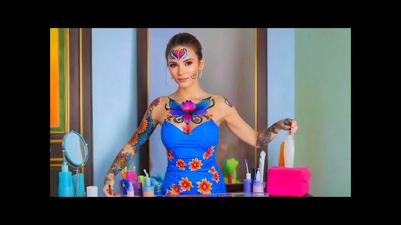 [4K Clean Haul] Body art suit | Clean Haul | Body art Haul | dressing Table Clean Part - 65