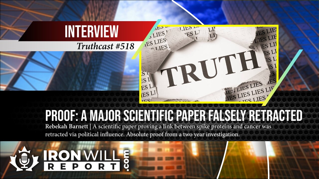 Proof: A Major Scientific Paper Falsely Retracted | Rebekah Barnett