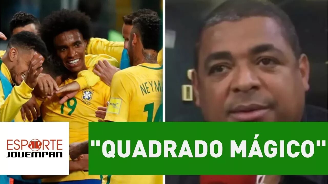 Vampeta vê novo "quadrado mágico" na Seleção! SAIBA qual!