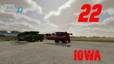 Working at Iowa Farm Part 22 - FARMING SIMULATOR 22 - Timelapse