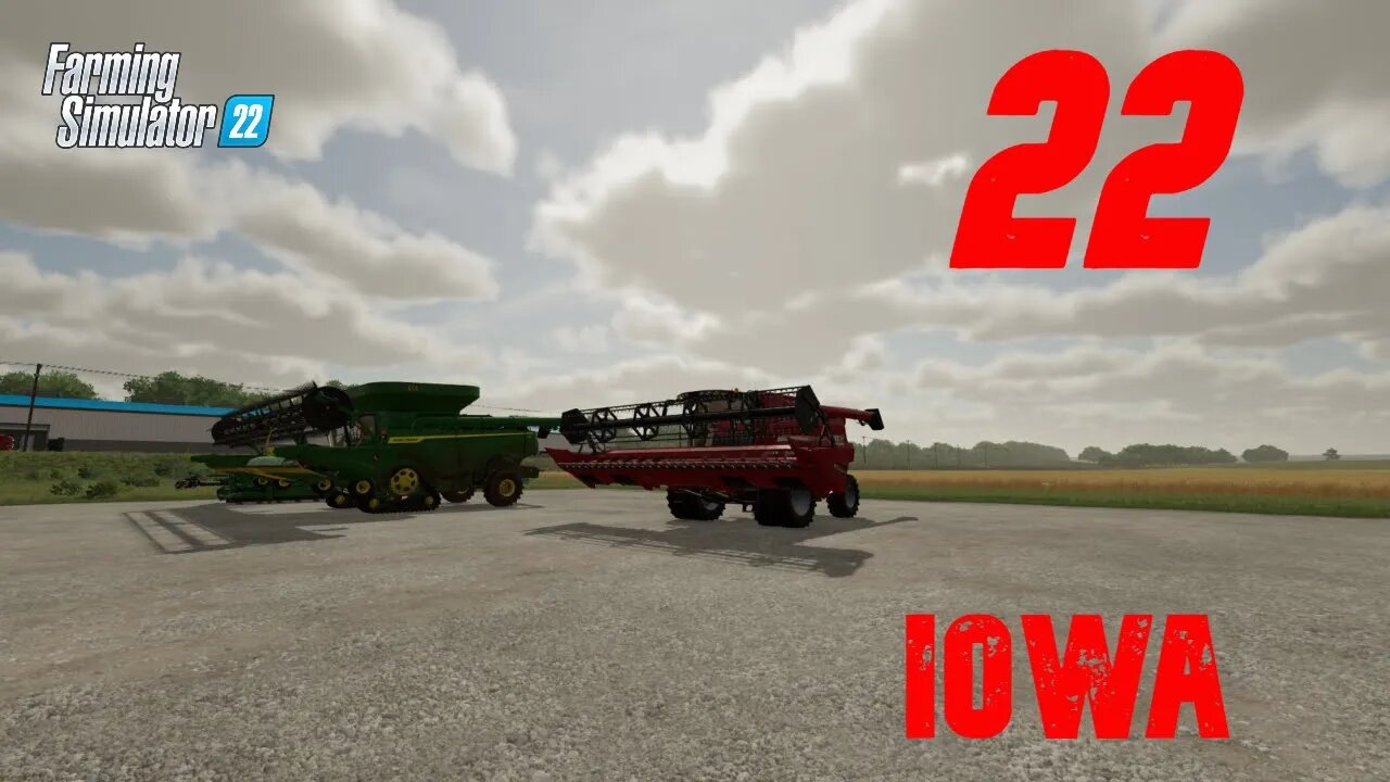 Working at Iowa Farm Part 22 - FARMING SIMULATOR 22 - Timelapse