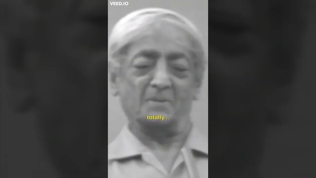 REAL religion is without self image [Krishnamurti] #short