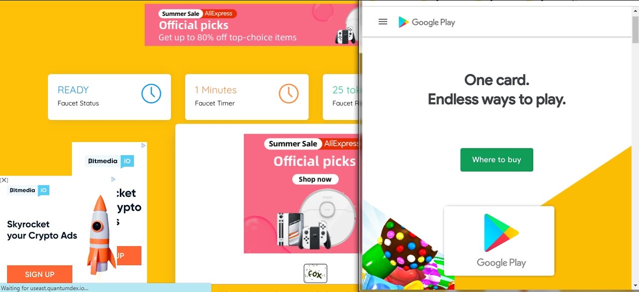 How To Earn Free Google Play Code TOKENS Cryptocurrency At BTC Bunch Every 1 Min Withdraw At PayPal