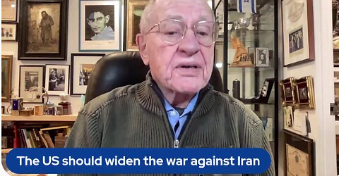 Alan Dershowitz - The US should widen the war against Iran