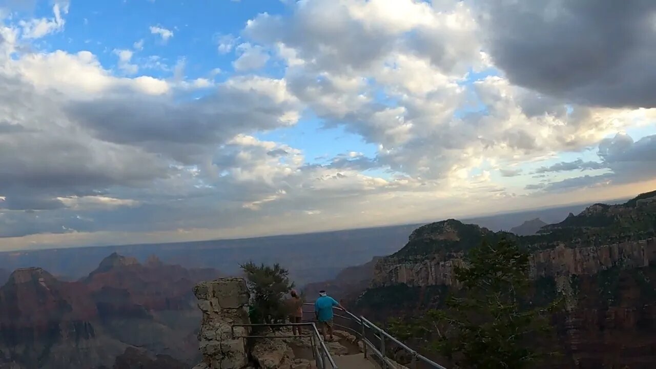 At the North Rim of the Grand Canyon