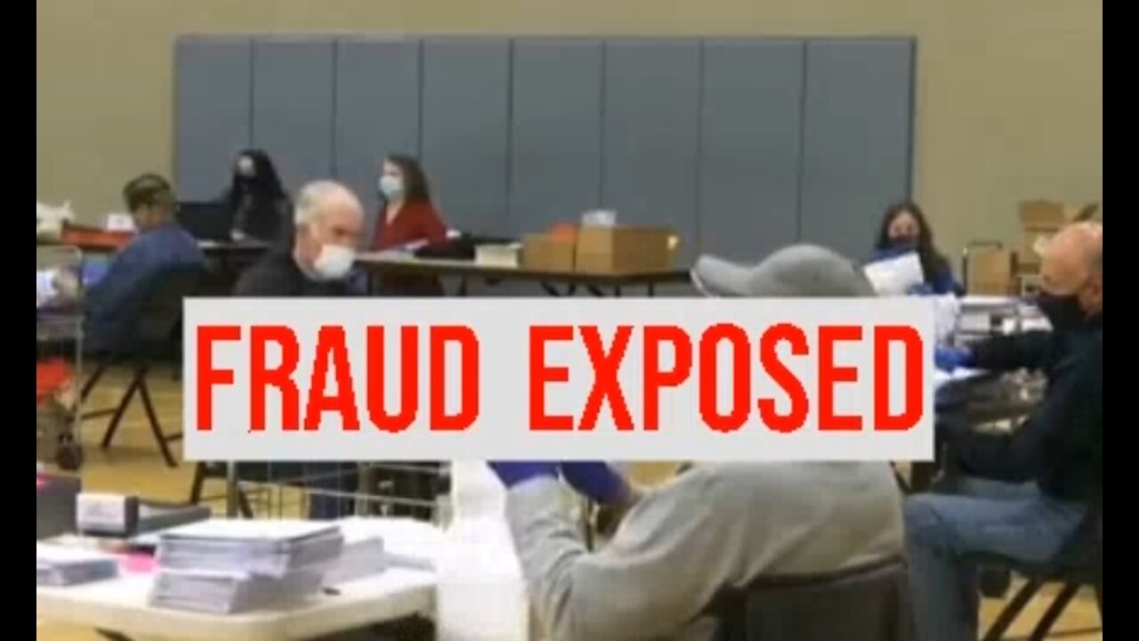 This is what voter fraud looks like!