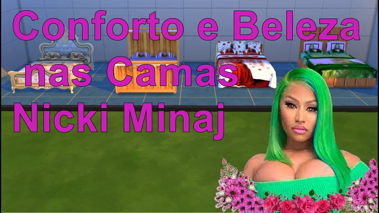 The Sims 4 recolor de CC com Nicki Minaj