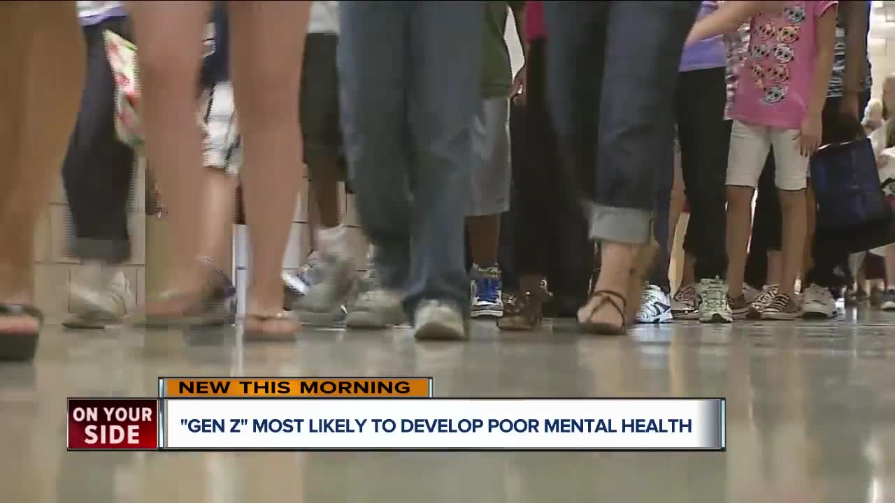 Study: Gen Z most likely to develop poor mental health