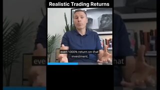 Realistic #trading returns #stocks #investment