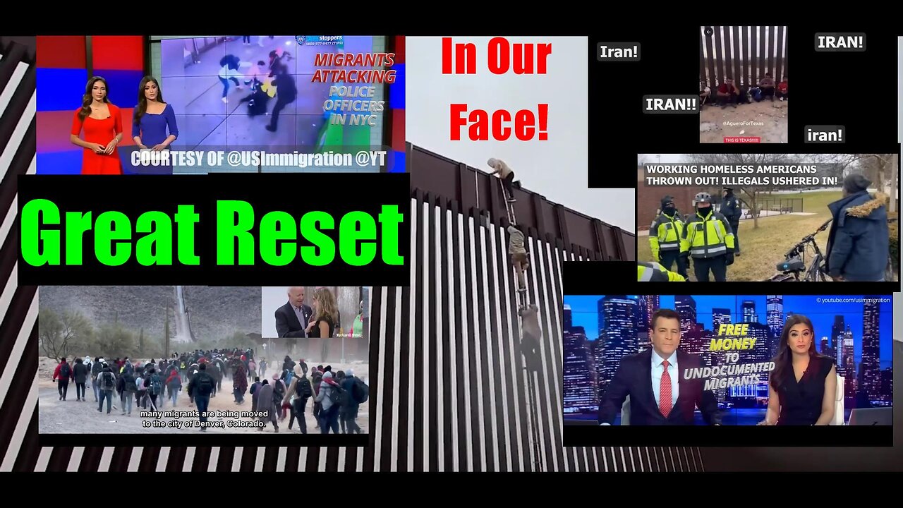 Illegal Immigration And The Great Reset/Replacement With US Government Help: The Controllers Planned Invasion To Cause Chaos, Civil War And Destruction! -"Out Of Chaos Order" (Jailbreak Overlander)