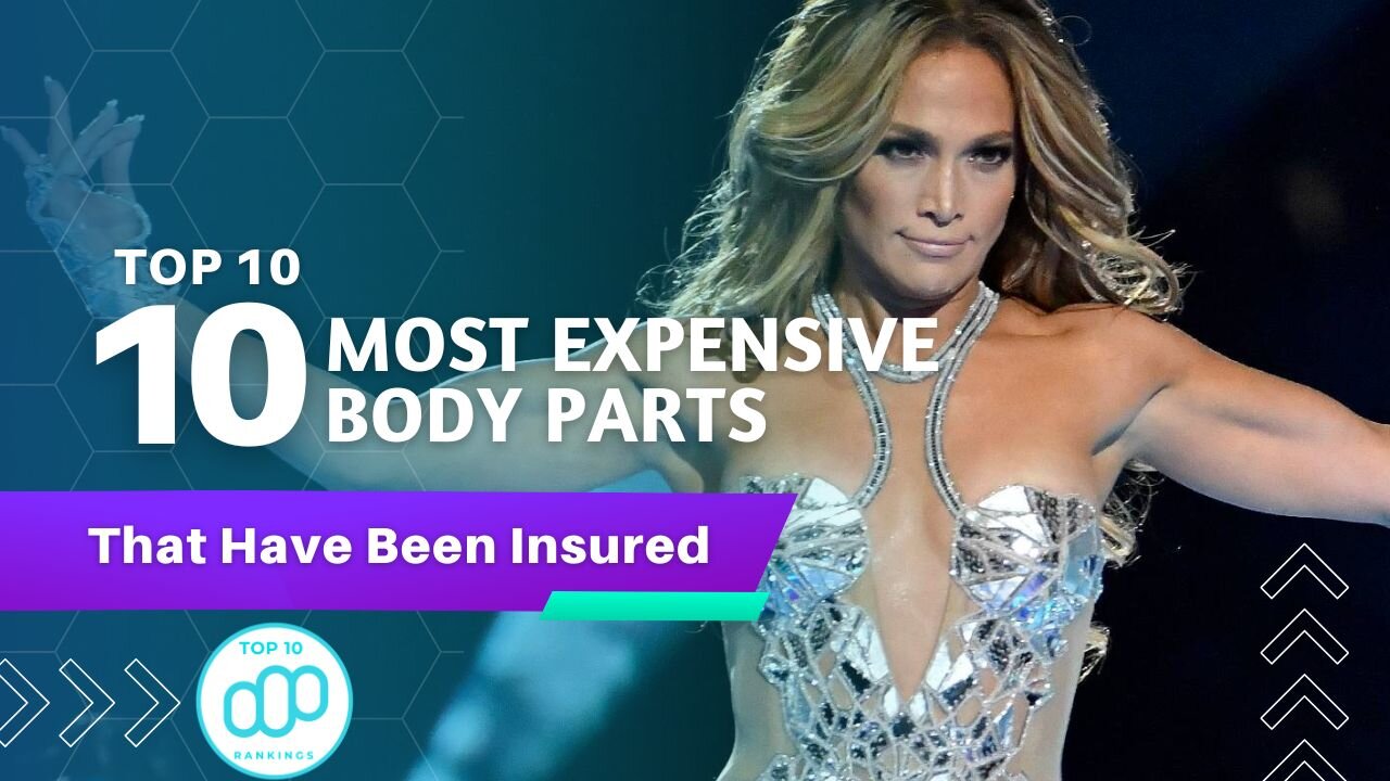 Top 10 Most Expensive Body Parts That Have Been Insured - Most Known Personalities #top10rankings