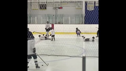 Power Skating & Stick Handling. Thomas loving the course at the Ray Friel Centre in Orleans Ontario