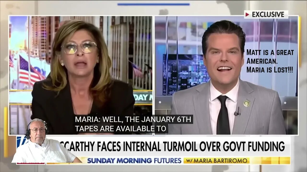 Matt Gaetz Destroys Maria Bartiromo