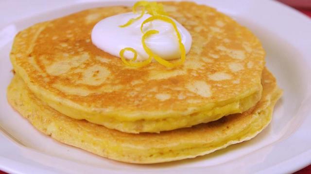 Lemony Protein Pancakes