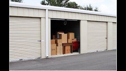 A Married couple and two storage lockers