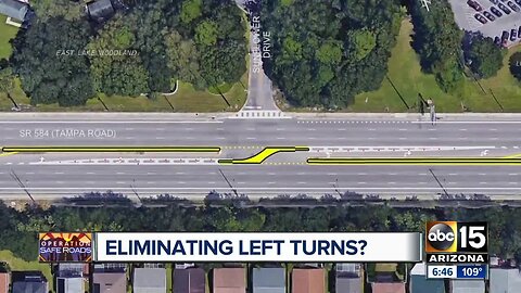 Should Arizona follow Florida's lead and eliminate left turns at dangerous intersections?