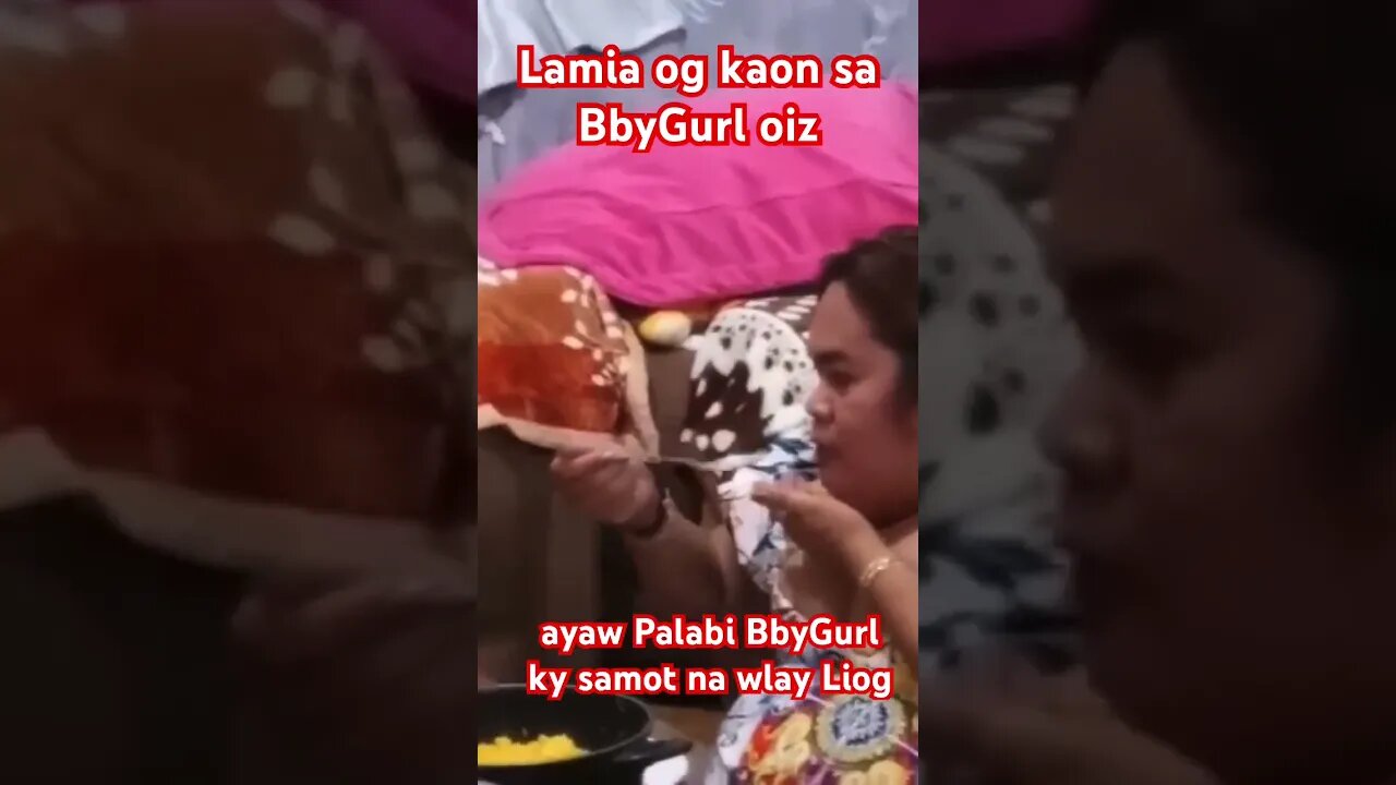 Mukbang c BbyGurl oiz! @RowellDivina @rowelldivina-pambansanguga1664 #reels #reel #rowelldivina