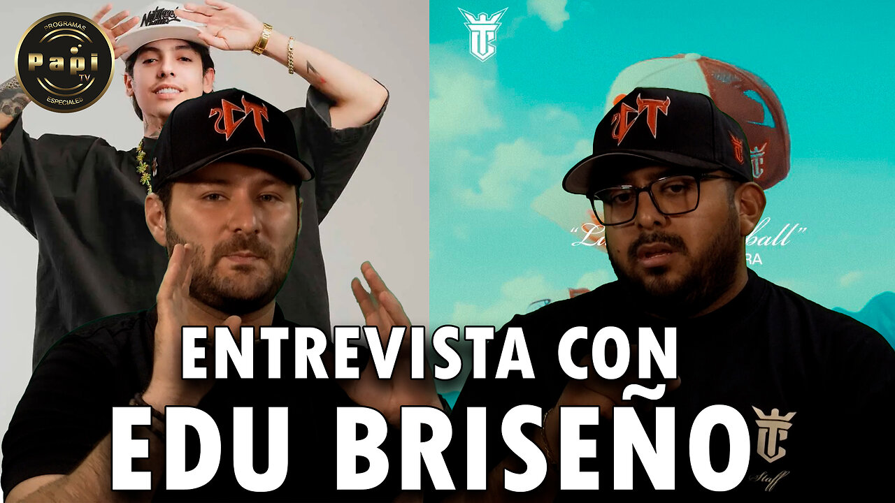 Conocí a Natanael Cano y uso mis gorras | Edu Briseño del Tiro Caps | Papi Tv Presenta 🎙️