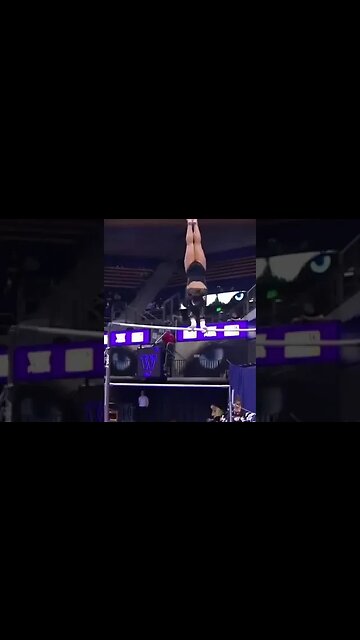 Chloe Widner 9.975 on Bars - Stanford at Washington 2/20/23 #shorts