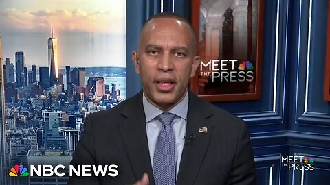 Hakeem Jeffries says Nancy Pelosi has not undermined his leadership in the House