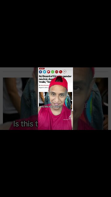 New Jersey Board of Ed goes FULL WOKE