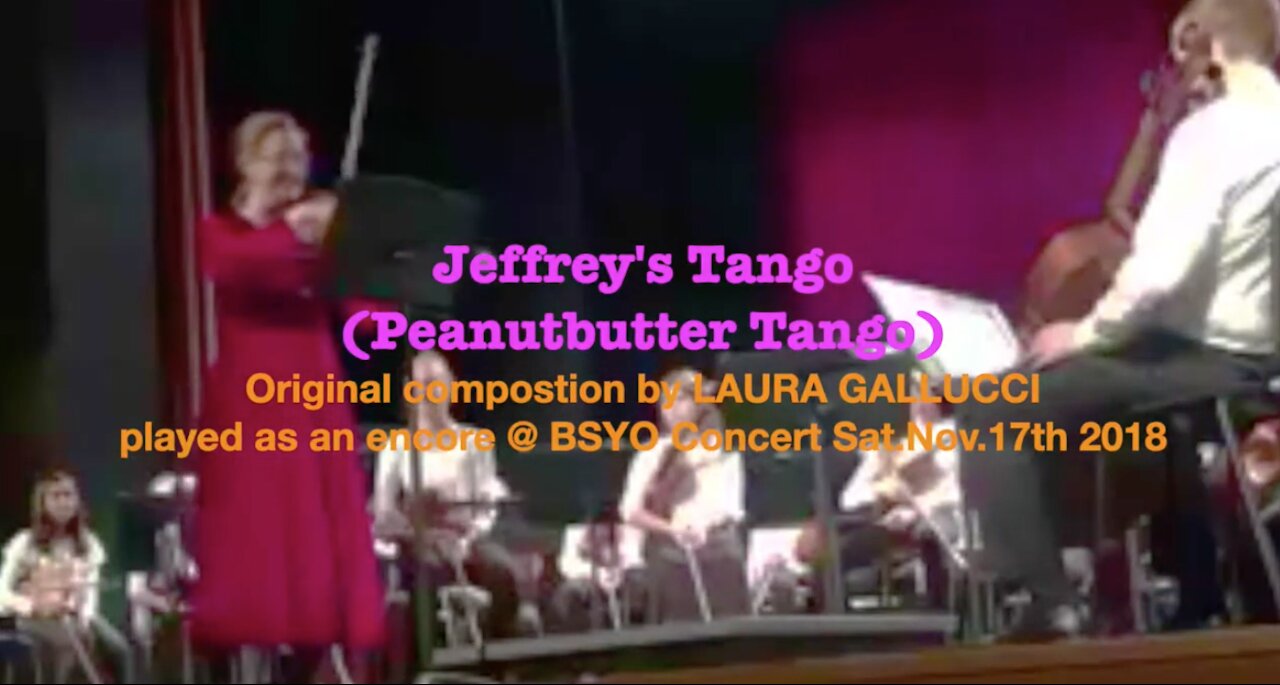 Jeffrey's Tango (Peanutbutter Tango)