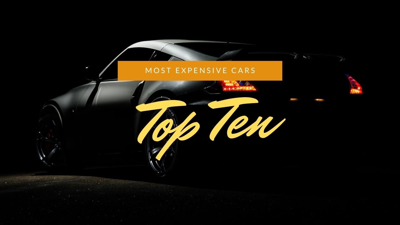 Most Expensive cars in the world in 2021 !