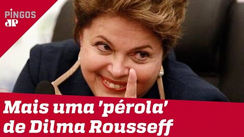 Dilma faz confusão ao falar sobre álcool em gel