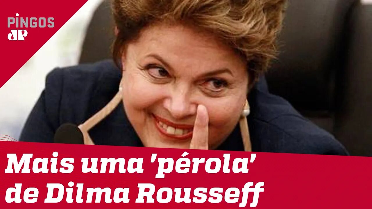 Dilma faz confusão ao falar sobre álcool em gel