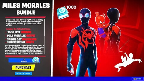MILES MORALES FREE BUNDLE is NOW AVAILABLE in SEASON 4