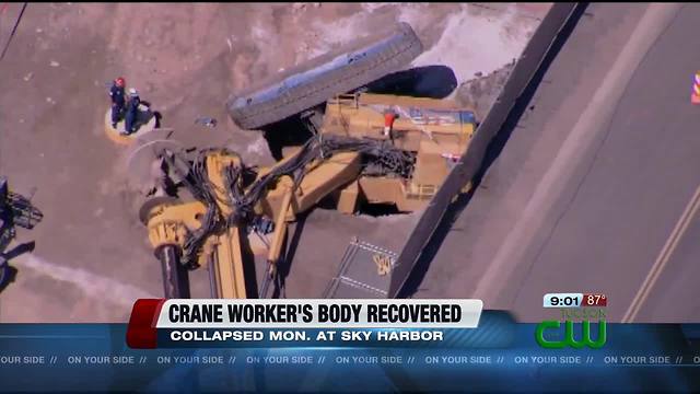 Worker's body recovered days after drilling rig collapse at Phoenix Sky Harbor Airport