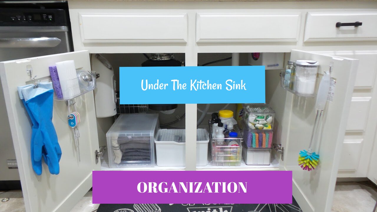 Under The Kitchen Sink Organization