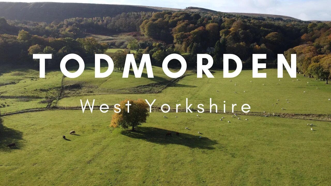 🇬🇧 The Most Amazing Autumn View Todmorden, West Yorkshire, England