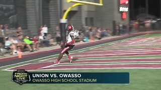 Union beats Owasso 35-17 in Friday Night Live Game of the Week