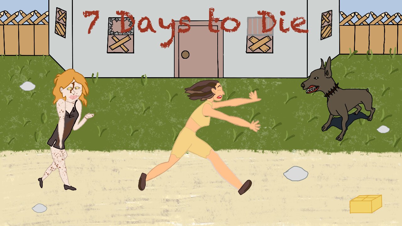 Let's kill zombies! 7 Days to Die!