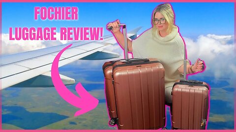 Fochier Luggage Sets | Suitcase Review| Amazon | #amazon #fochier #suitcase #luggage