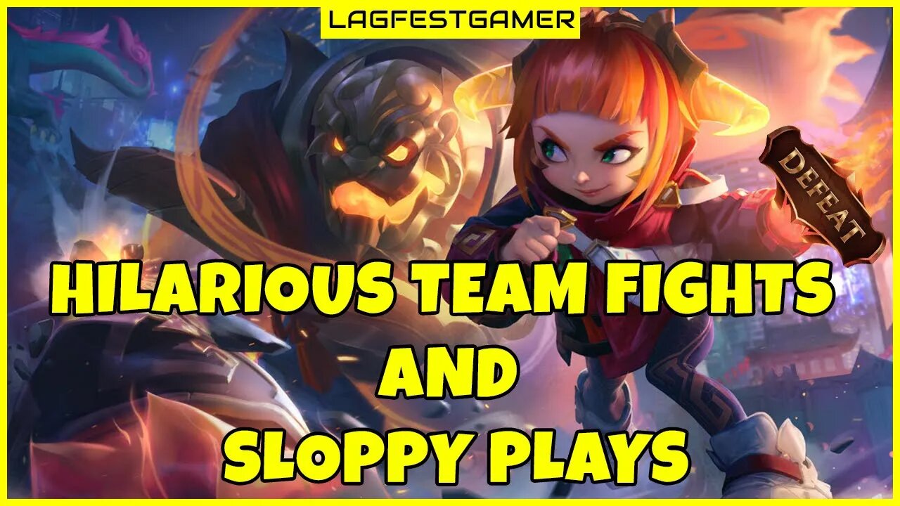 Hilarious Team Fights and Sloppy Plays - Annie League of Legends ARAM Gameplay