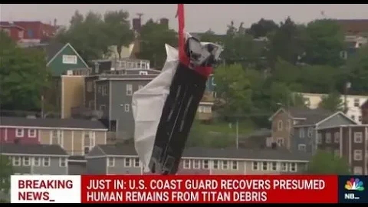 U S Coast Guard Recovers Human Remains from Titan Debris