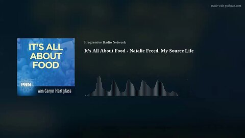 It’s All About Food - Natalie Freed, My Source Life