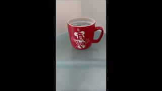 Disney Parks Minnie Mouse Red Ceramic Mug #shorts