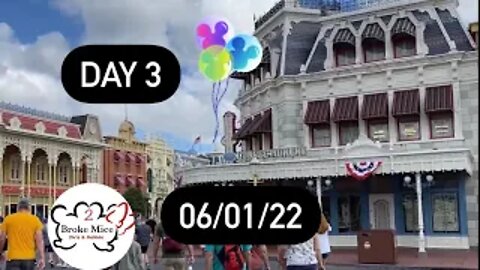 Walt Disney World Trip Day 3 June 1, 2022. #wdw