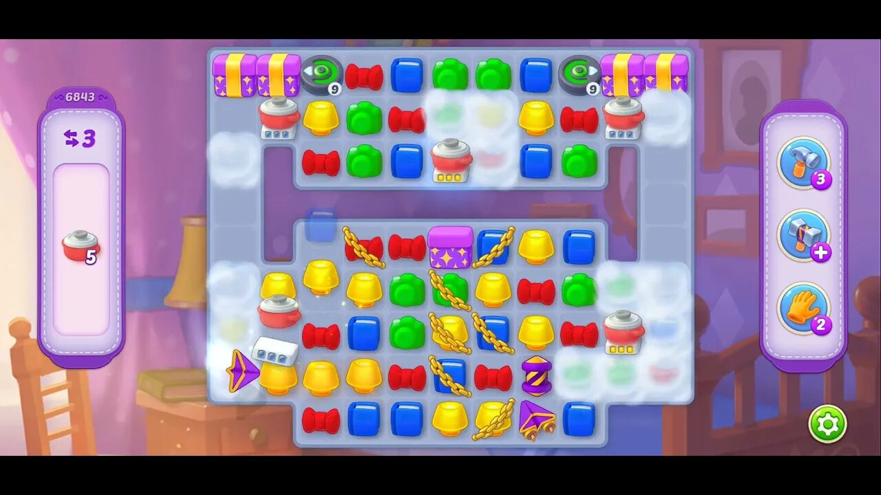 Playrix Homescapes Gameplay Walkthrough Level 6843