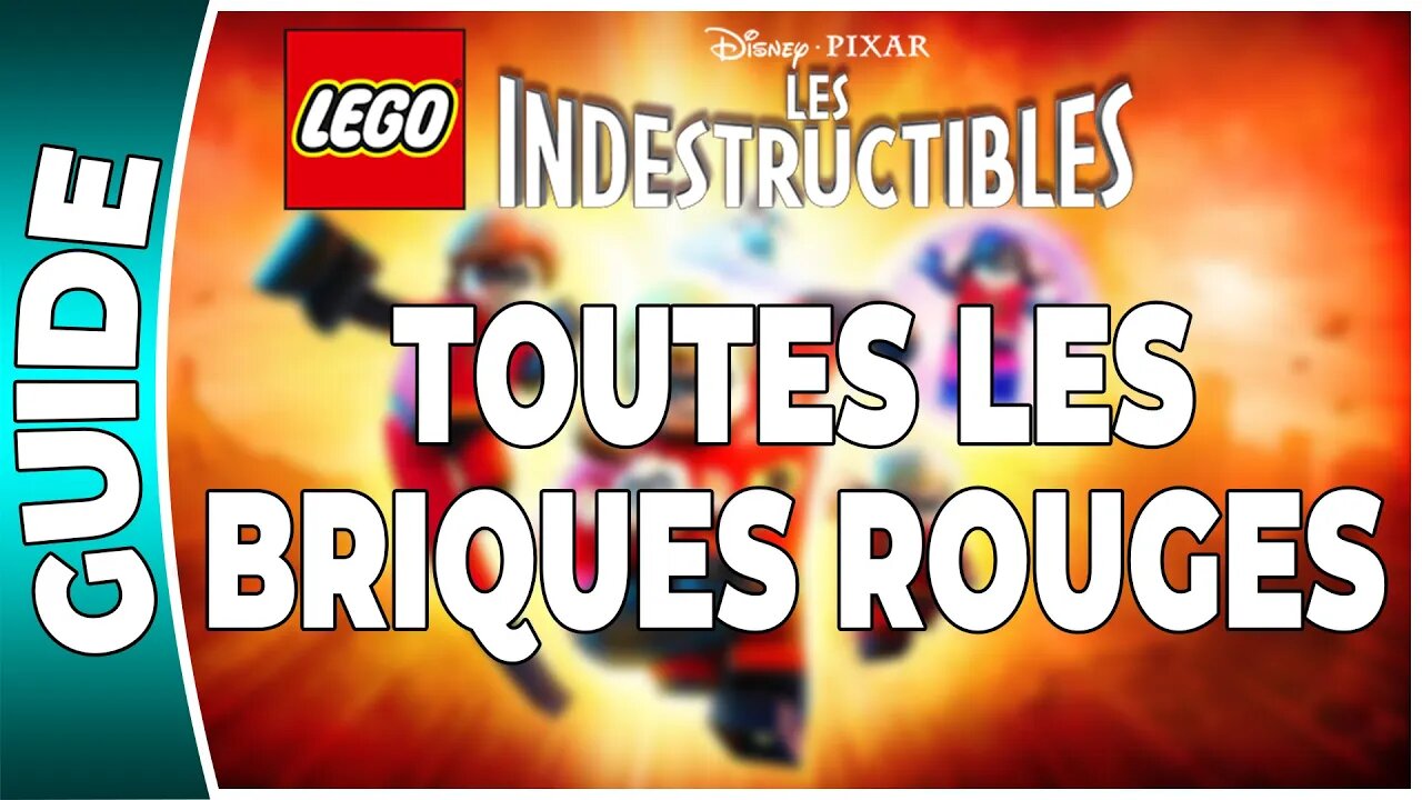 LEGO : Les Indestructibles - TOUTES LES BRIQUES ROUGES (all red bricks) [FR PS3]