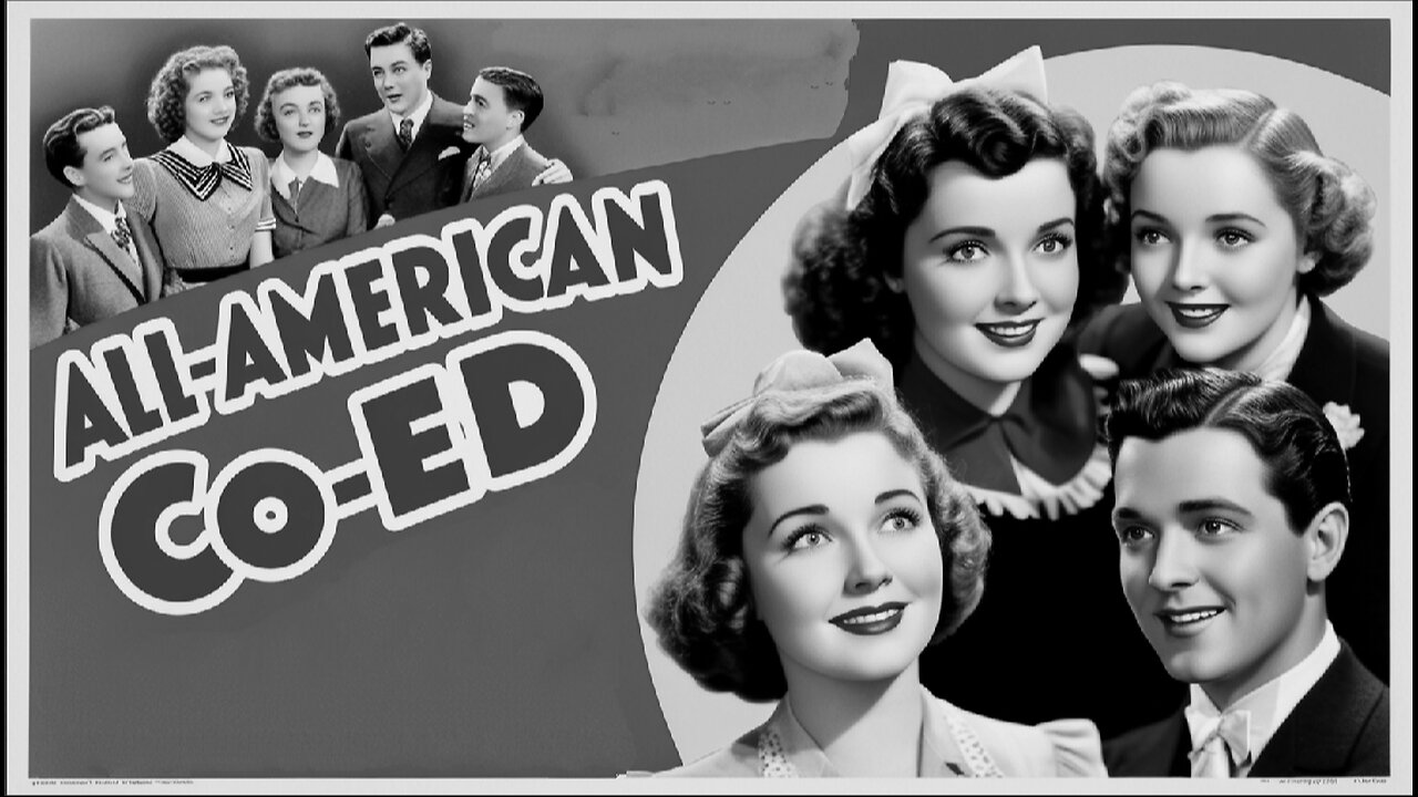 ALL AMERICAN CO-ED (1941) Francis Langford, Johnny Downs & Marjorie Woodworth | Comedy, Musical | B&W