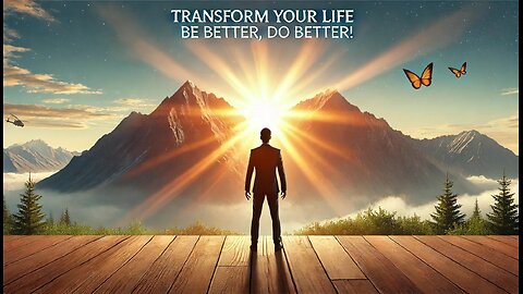 Transform Your Life: Be Better, Do Better!