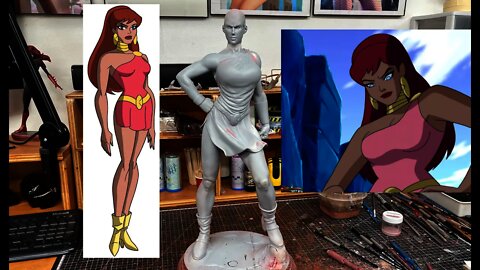 VinceVellCUSTOMS Live Stream - Giganta Elements like hair neck etc.