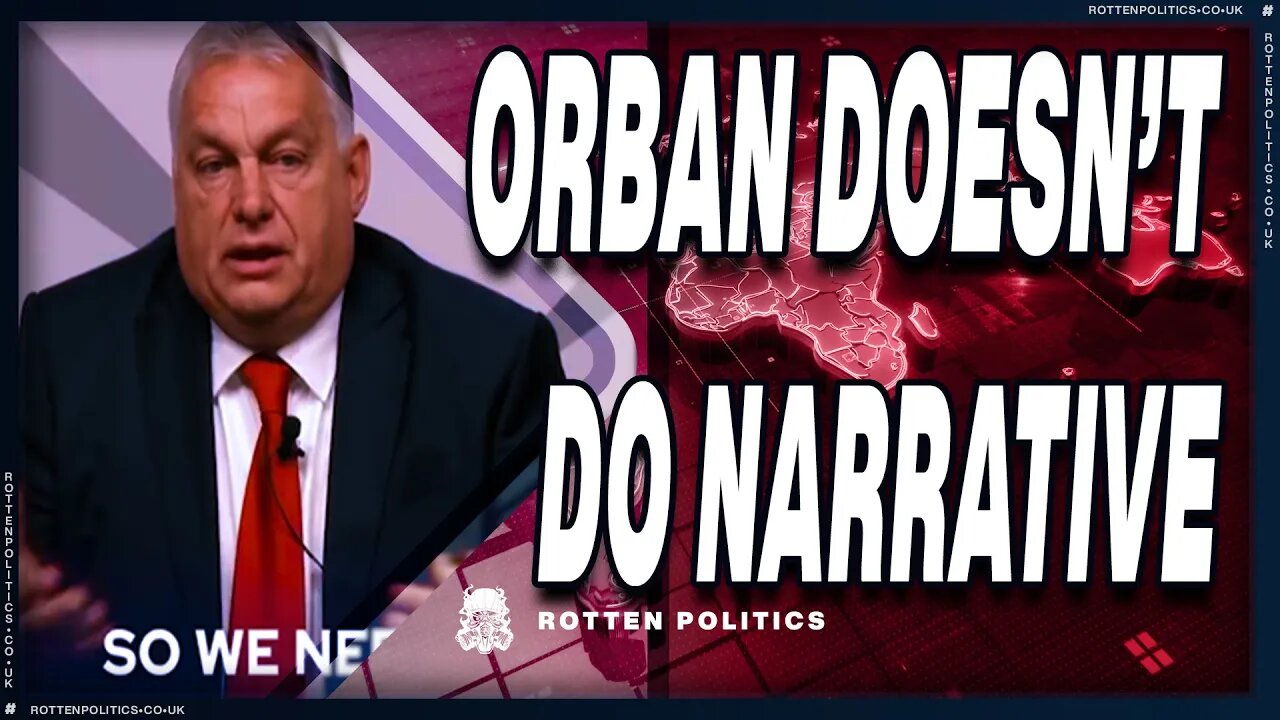 Viktor Orban wont comply with narrative